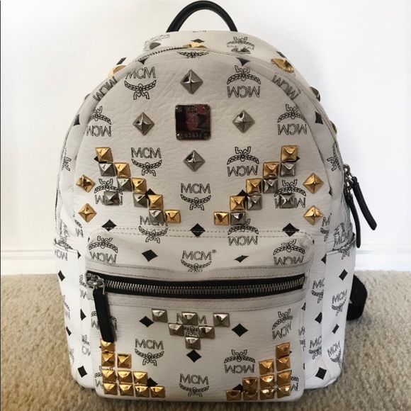poshmark mcm backpack